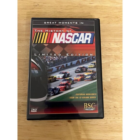 Great Moments In The History Of NASCAR Limited Edition 2004 DVD Racing Pre-Owned - Picture 1 of 4